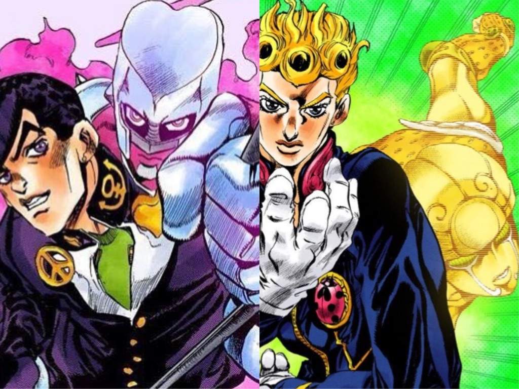 WhatifJoJoEntry Josuke Higashikata Vs Giorno Giovanna "JoJo s. 