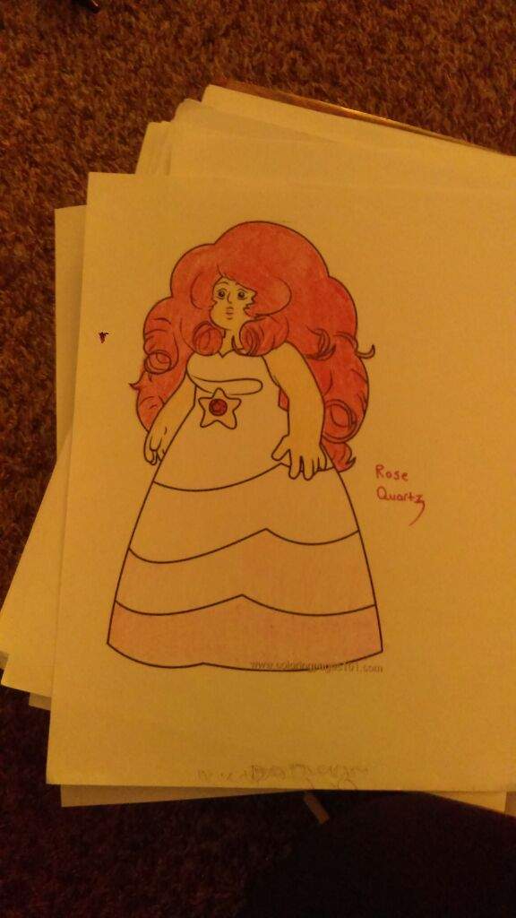 Download Rose Quartz Coloring Page Steven Universe Amino