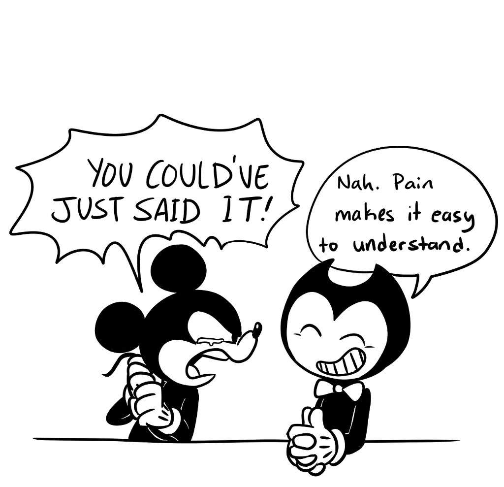 bendy mickey comic | Bendy And The Ink Machine Amino