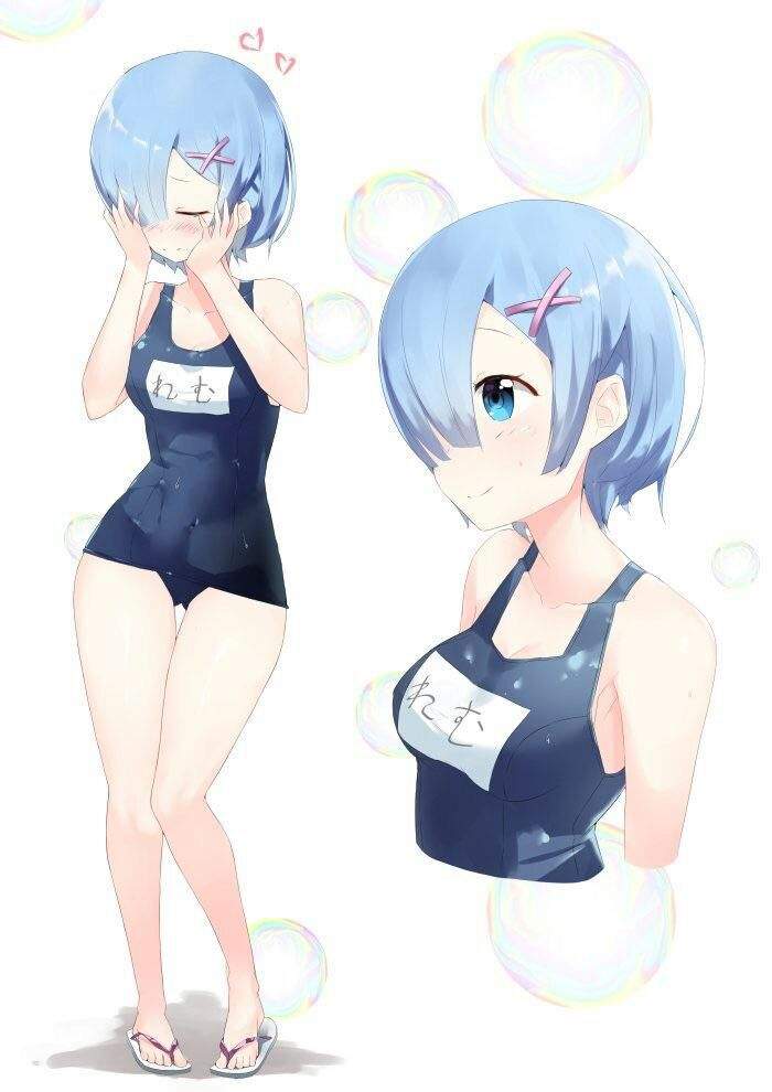 rem bikini figure