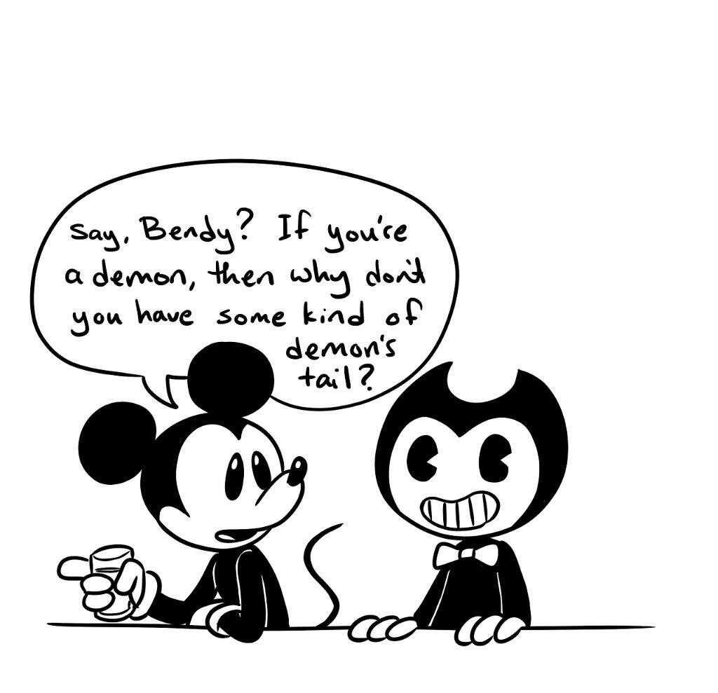 bendy mickey comic | Bendy And The Ink Machine Amino