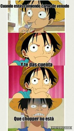 A Luffy con hambre le da igual | •Anime• Amino