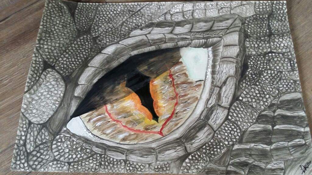 Smaug eye drawing | LOTR Amino