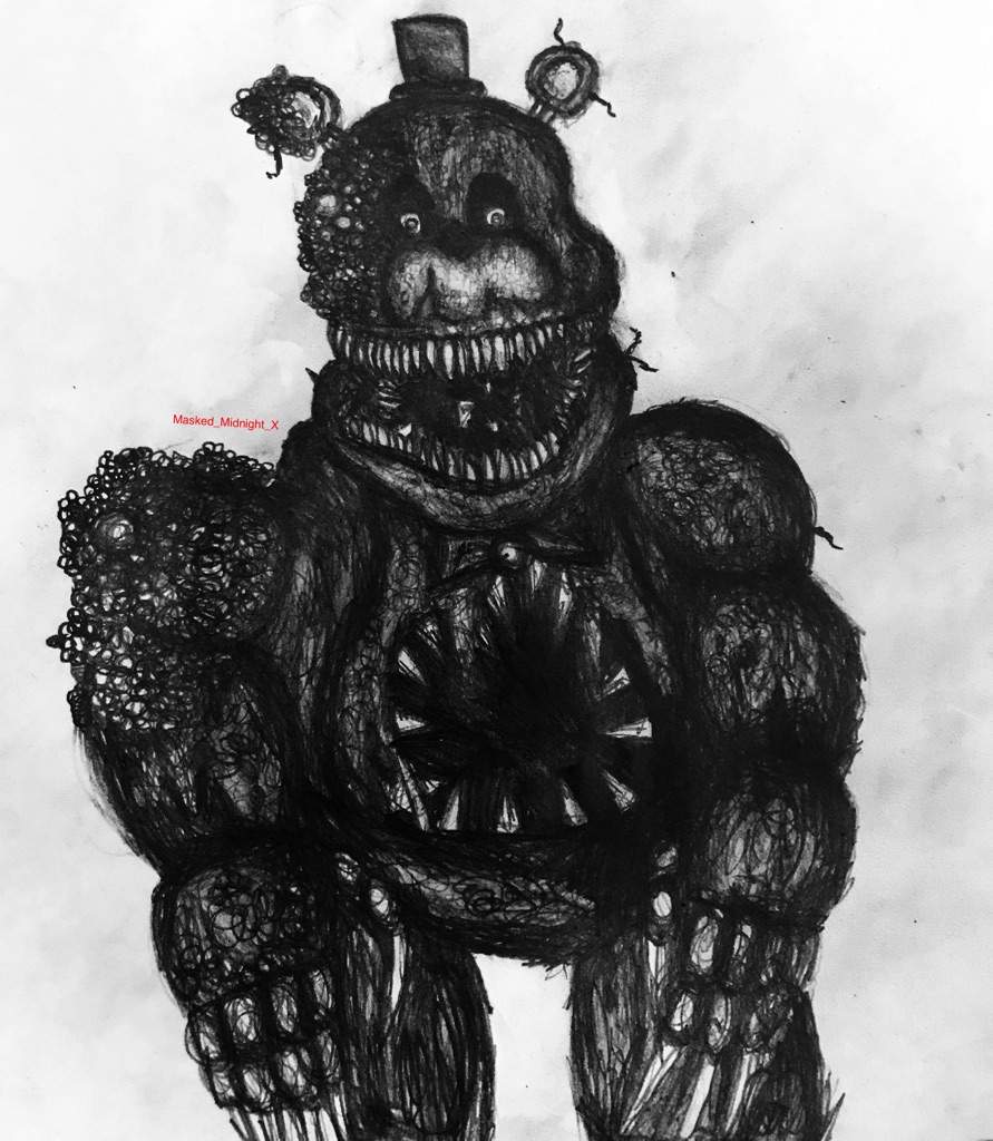 How To Draw Twisted Freddy Fnaf Youtube Reverasite