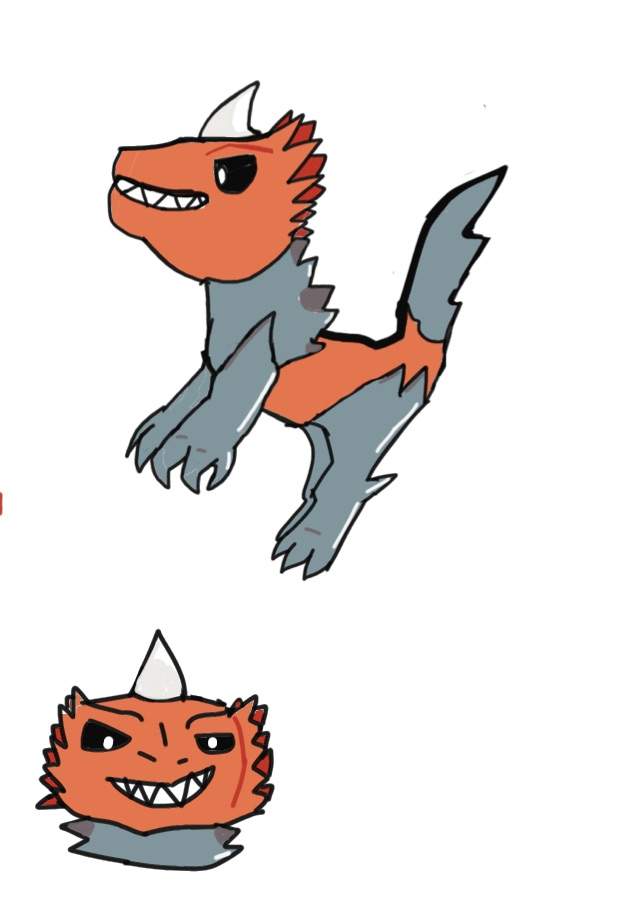 my bearded dragon fakemon | Pokémon Amino