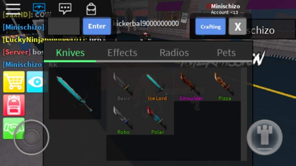 Whaaat Roblox Amino - roblox assassin crafting an exotic knife roblox assassin exotic