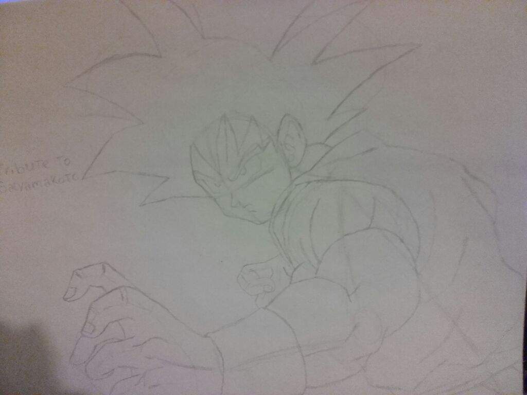 Dibujo De Gokutributo A Salvamakoto Dibujosak7 Dragon Ball EspaÑol Amino 8066