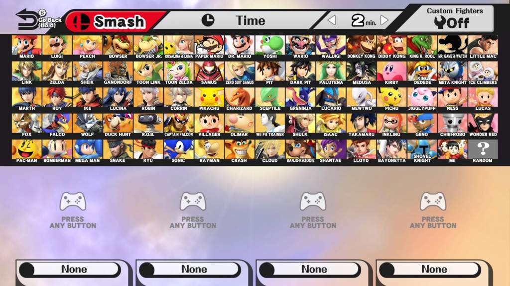 super smash bros for the switch