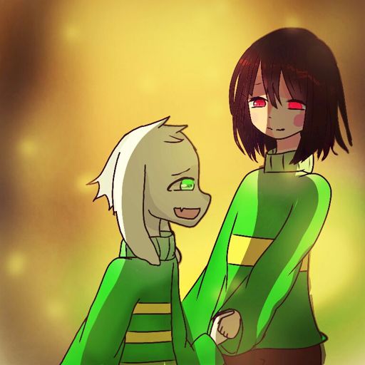 [Art]Their story ~Chara and Asriel~ | Undertale Amino