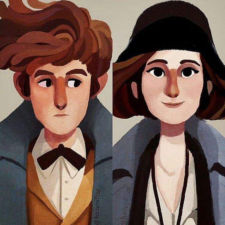 💌Newt+Tina Fan Art💌 | Harry Potter Amino