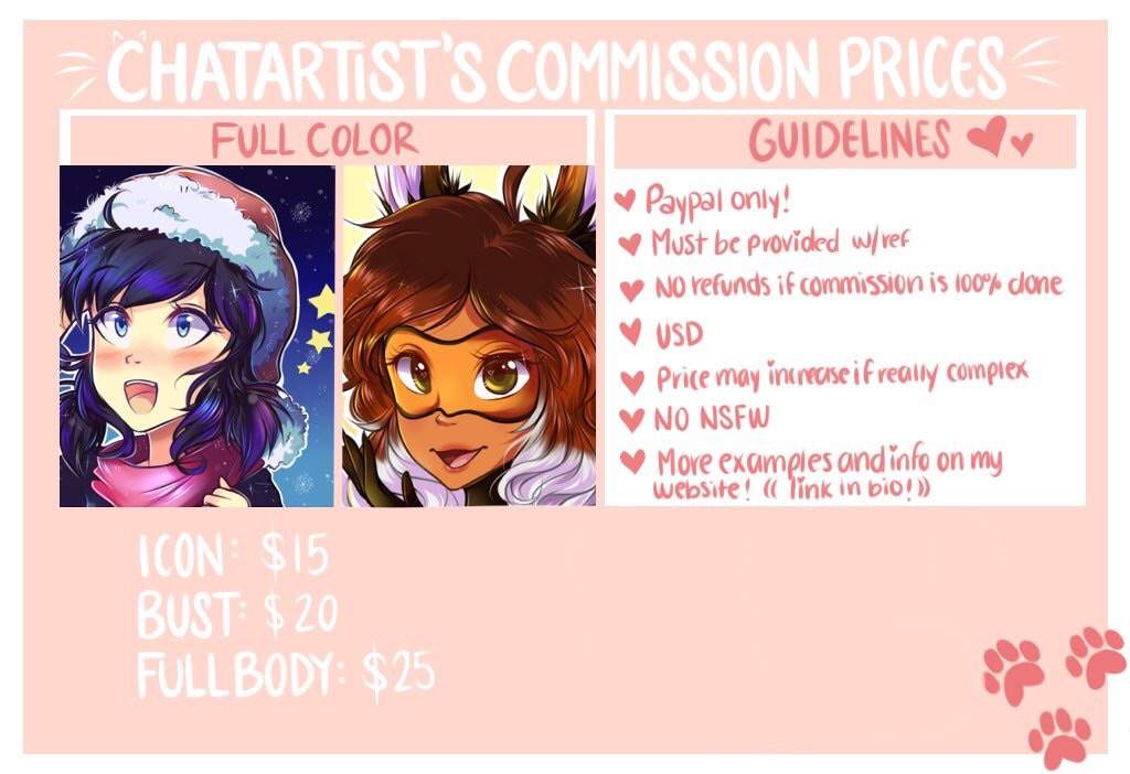 Art Commissions! 🎨 | Miraculous Amino