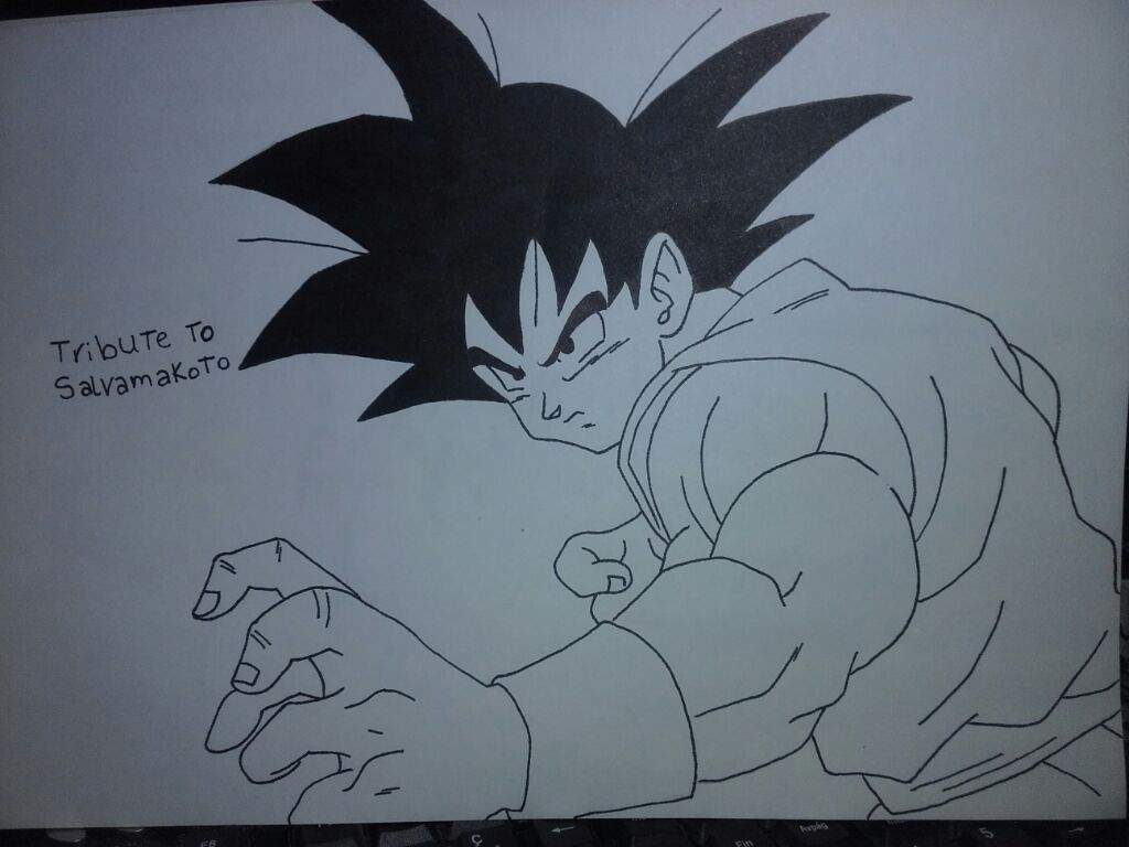 Dibujo De Gokutributo A Salvamakoto Dibujosak7 Dragon Ball EspaÑol Amino 0031