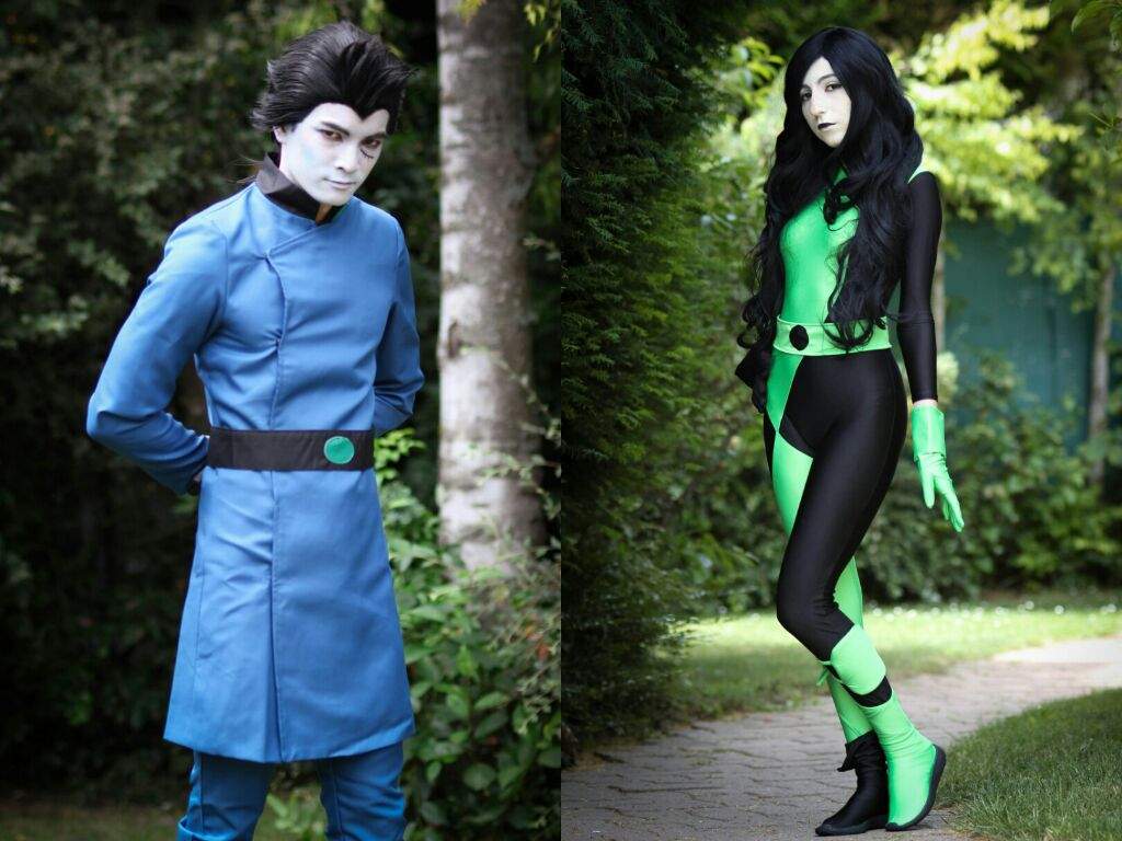 Costest Shego and Dr. Drakken from Kim Possible.