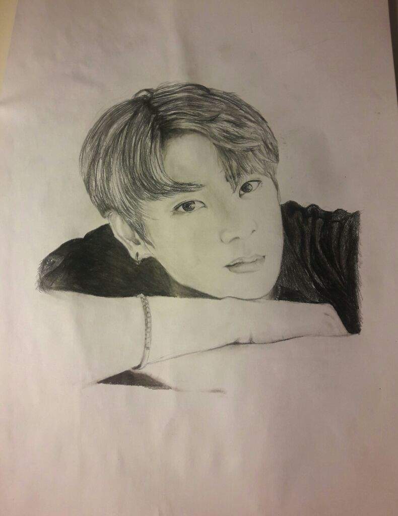 •fanart• Finished Jungkook Drawing ♡ 