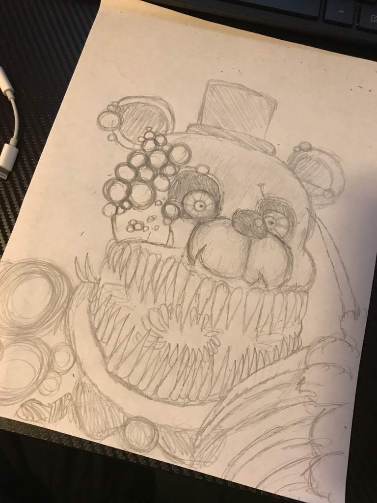 Twisted Freddy Drawing | Five Nights At Freddy's Amino