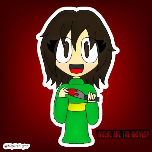 🔪 Where are the knives? | Chara Artwork 🔪 | ·°·Artists & Authors Amino ...