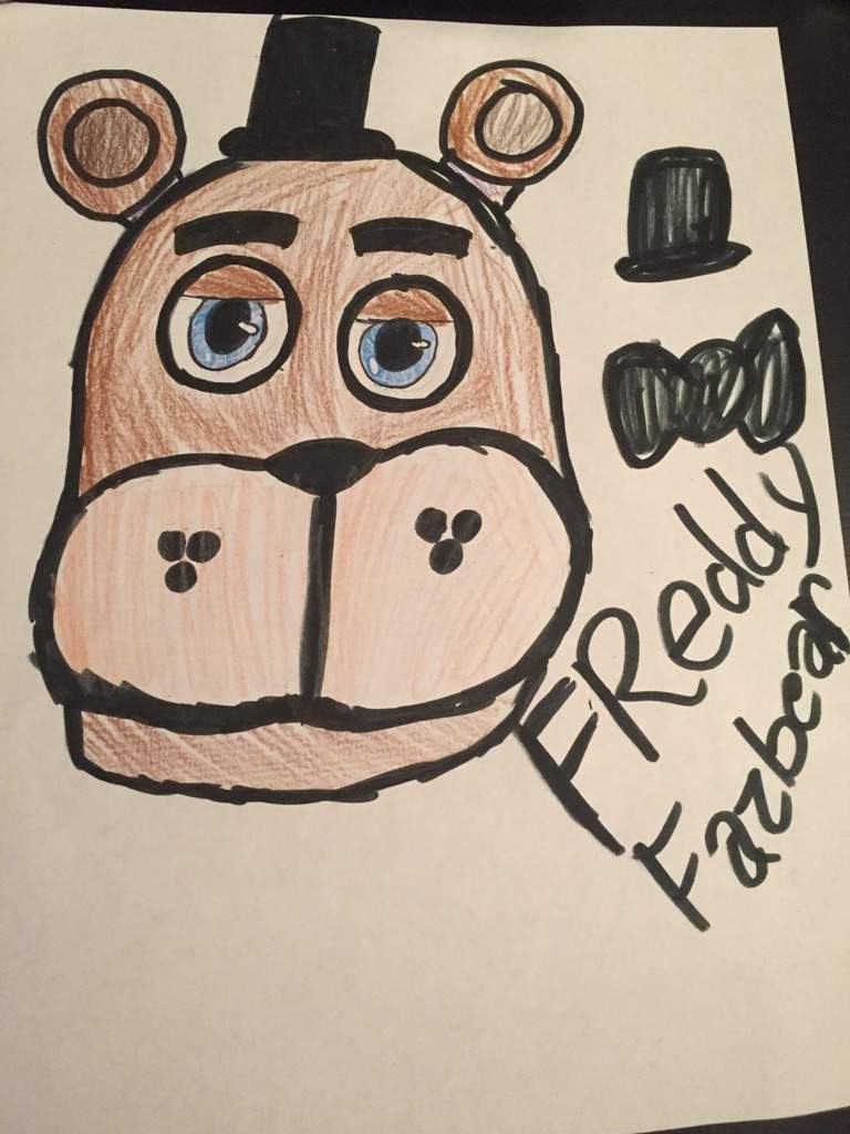 Derpy Freddy Drawing | Five Nights At Freddy's Amino