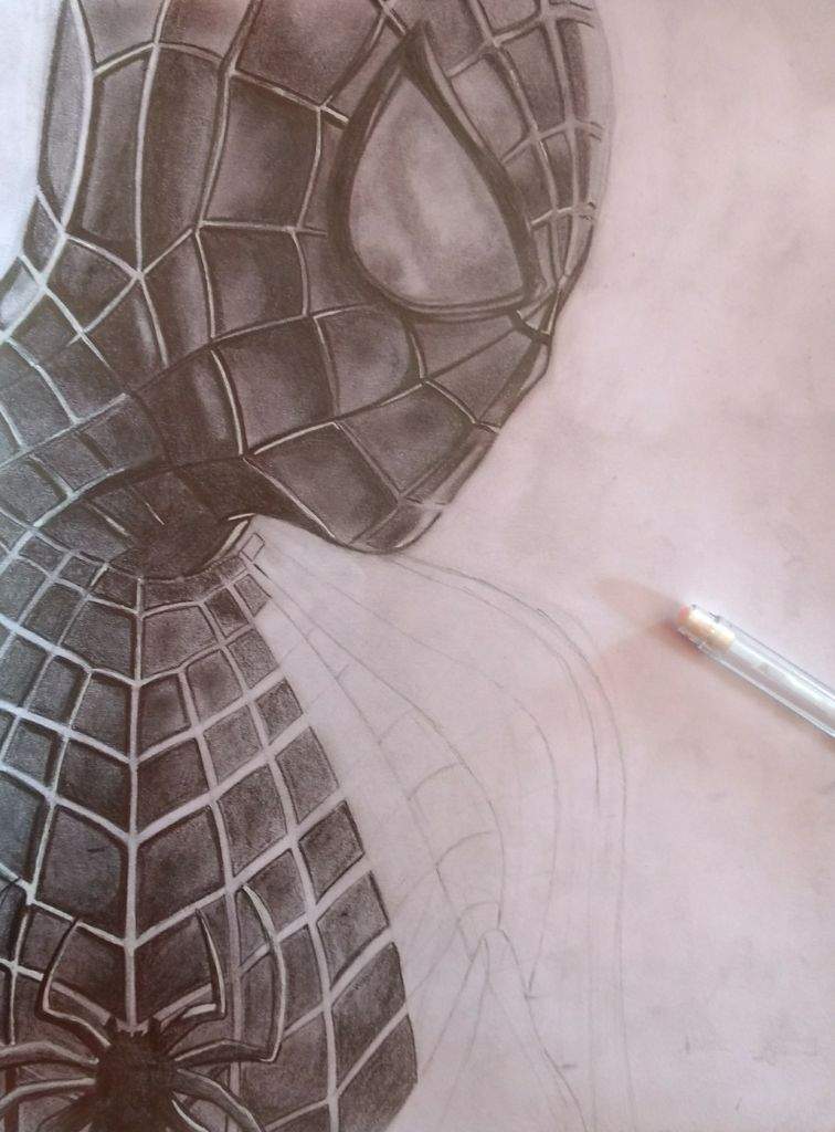 Spiderman - Dibujo a lápiz ✍? | •Arte Amino• Amino