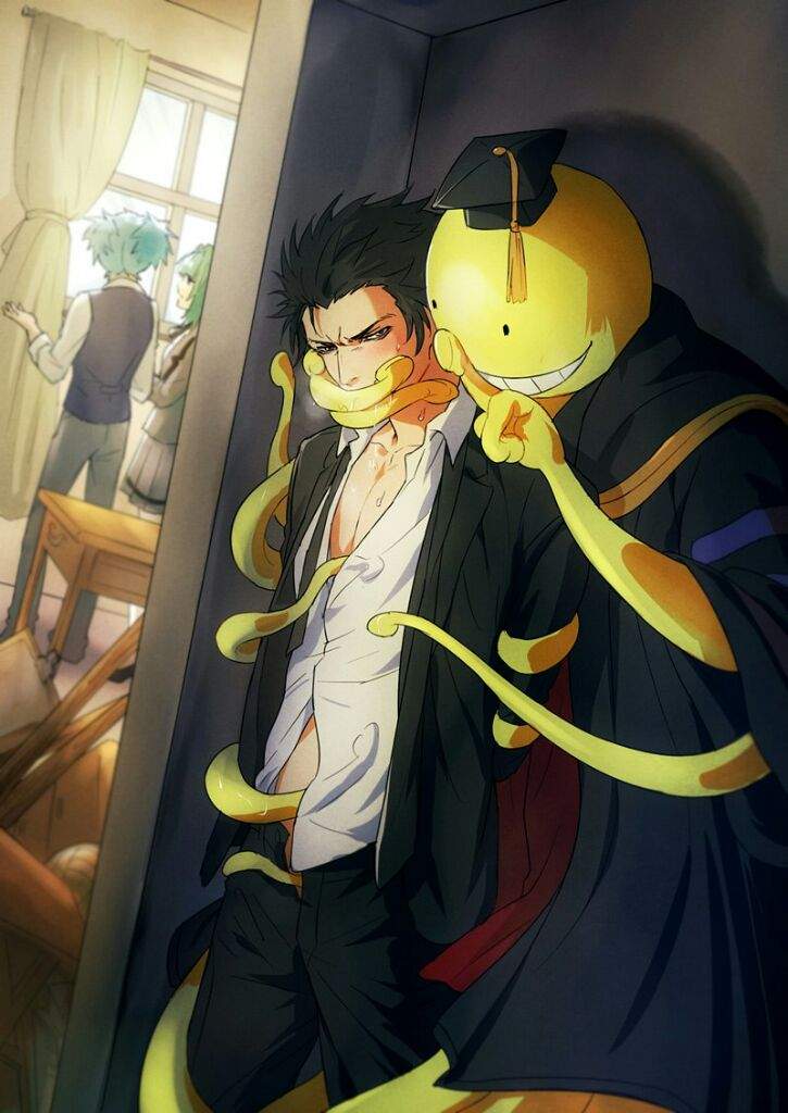 Koro sensei x nagisa