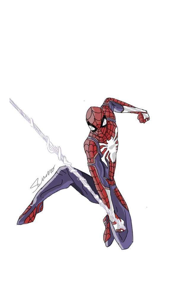 Dibujo de Spider-Man de PS4 | •Cómics• Amino