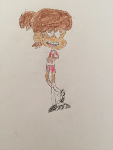 My Sketch of Lynn Loud from the Loud House | Cartoon Amino