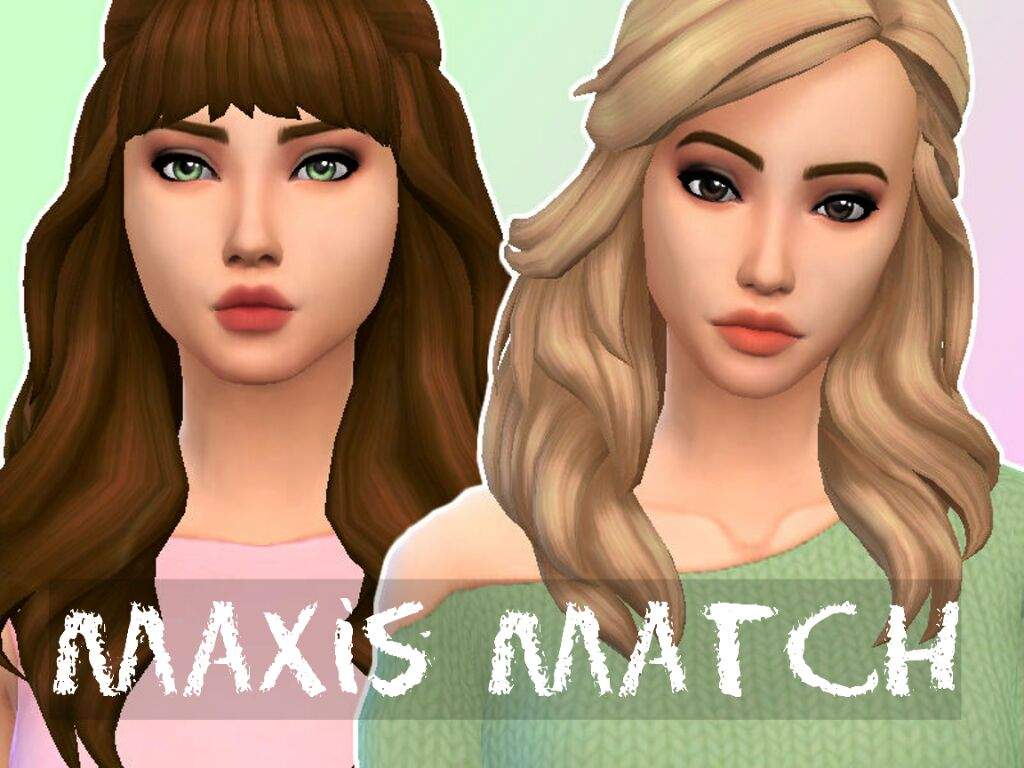 Maxis Match (LookBook #7) | Sims Amino