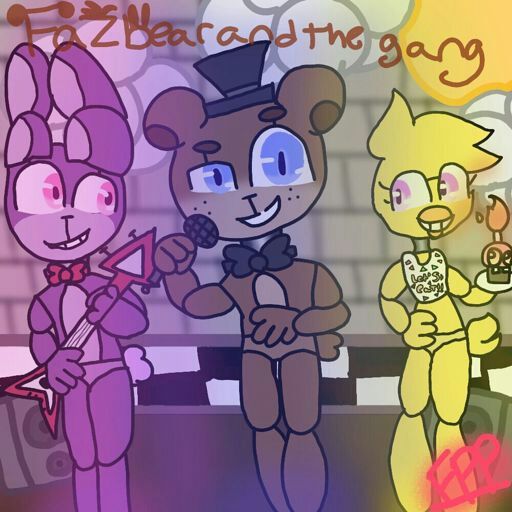 Fazbear and the gang! ( Complete!~ ) | Five Nights At Freddy's Amino