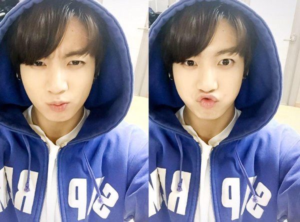 jungkook blue hoodie