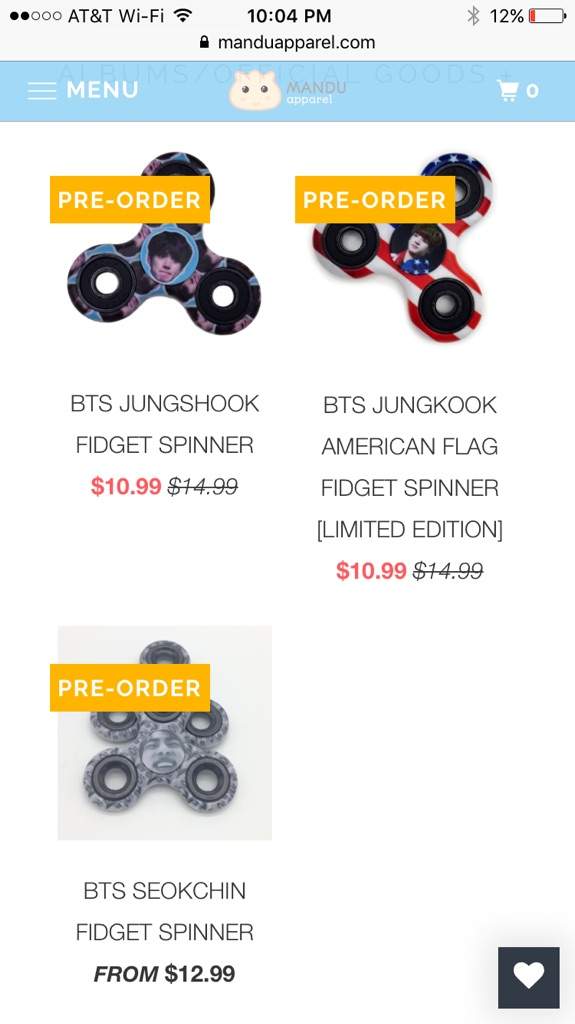 bts pop it fidget toy