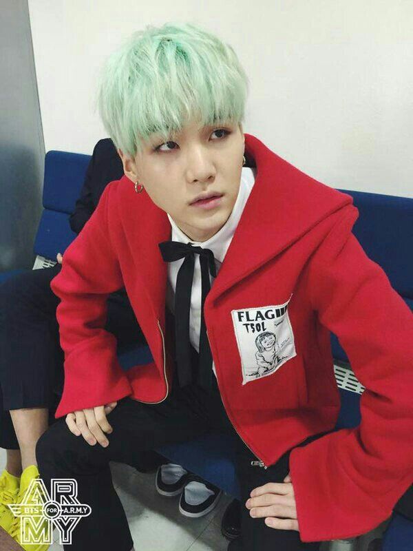 My favourite suga hair colour | ARMY's Amino