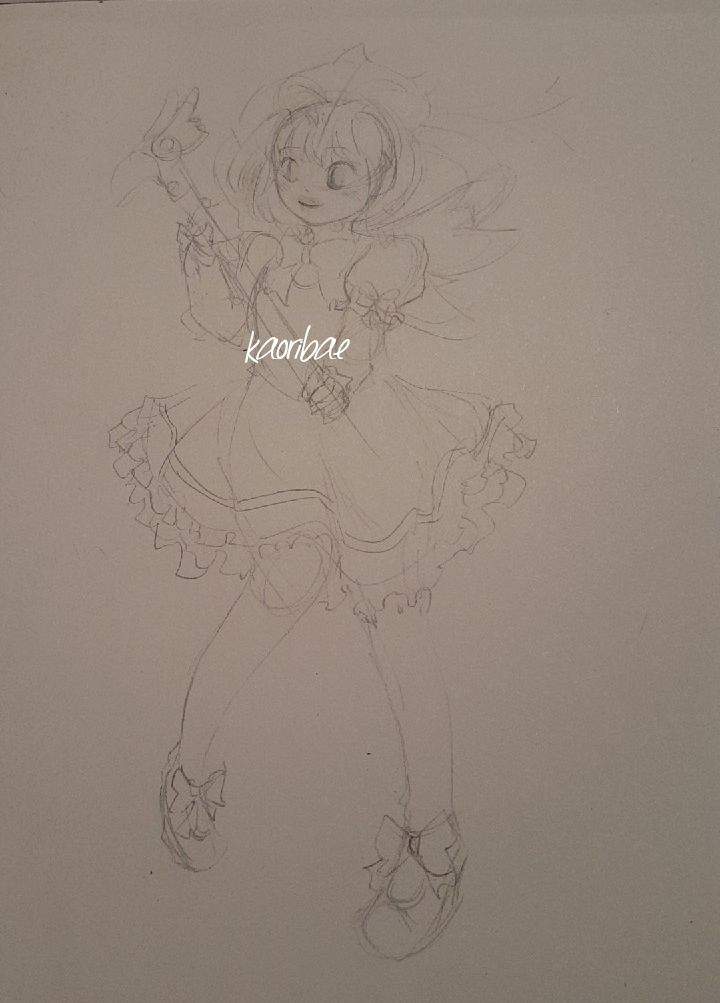 Cardcaptor Sakura Drawing Easy I Drew The Clow Book And Added A Clip