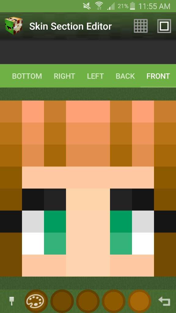 Simple Maroon girl Skin | Minecraft Amino