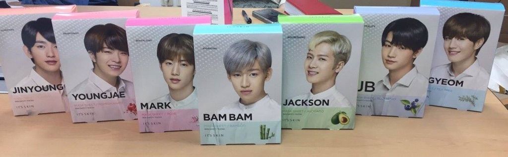 got7 mask sheet got7 amino got7 sheet mask