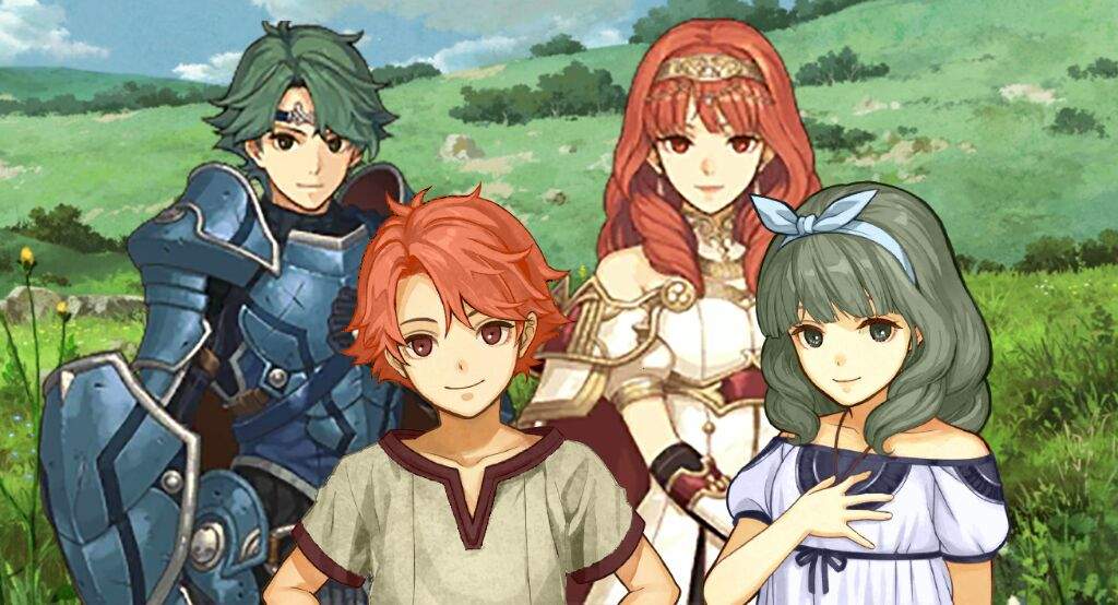 Character Fusion : Alm and Celica (Kids) | Fire Emblem Amino