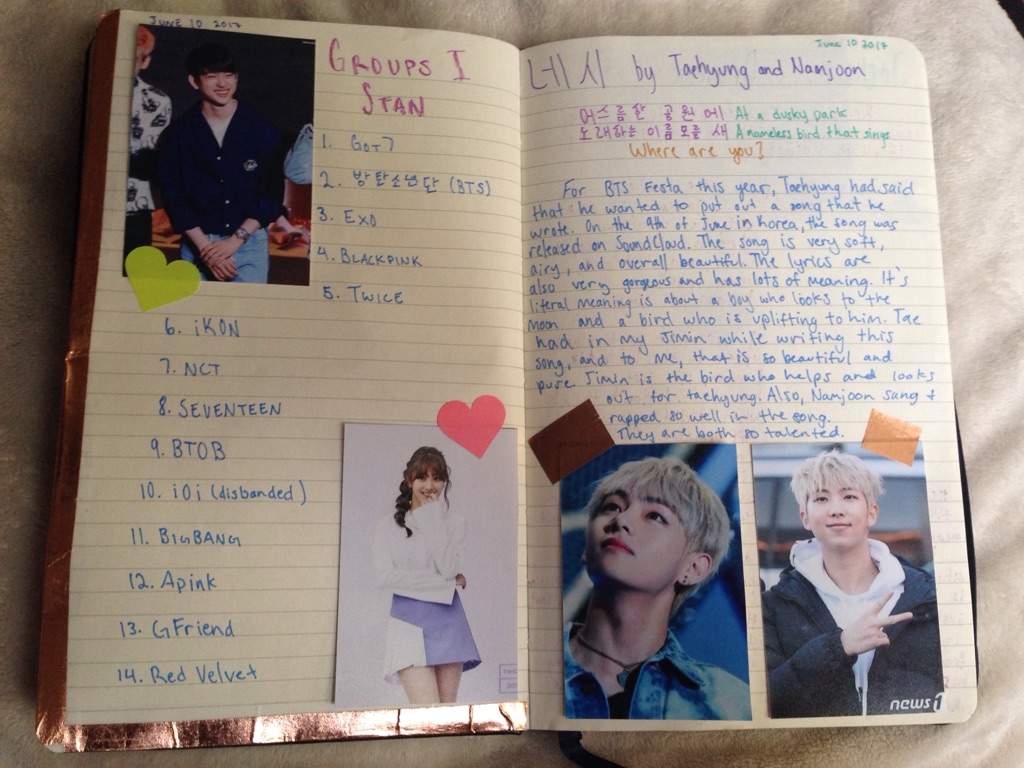 DIY KPOP JOURNAL/SCRAPBOOK | GOT7 Amino