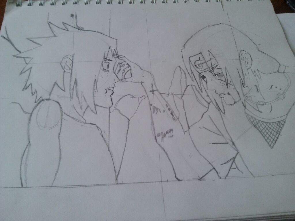 Itachi Uchiha Vs Sasuke Uchiha Arte Amino Amino