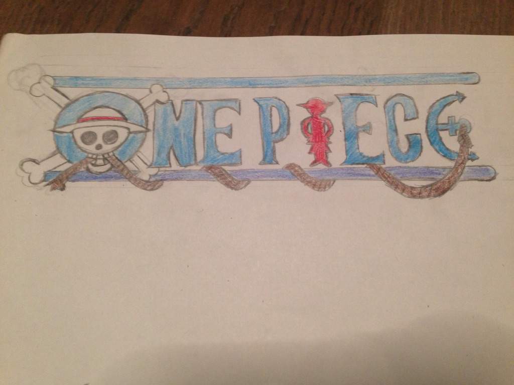 One Piece Logo Drawing Anime Amino