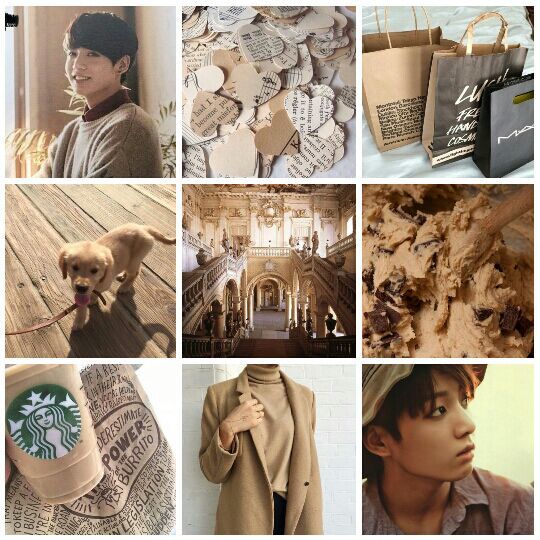 BTS Aesthetic Moodboards: Brown ☕ | ARMY's Amino