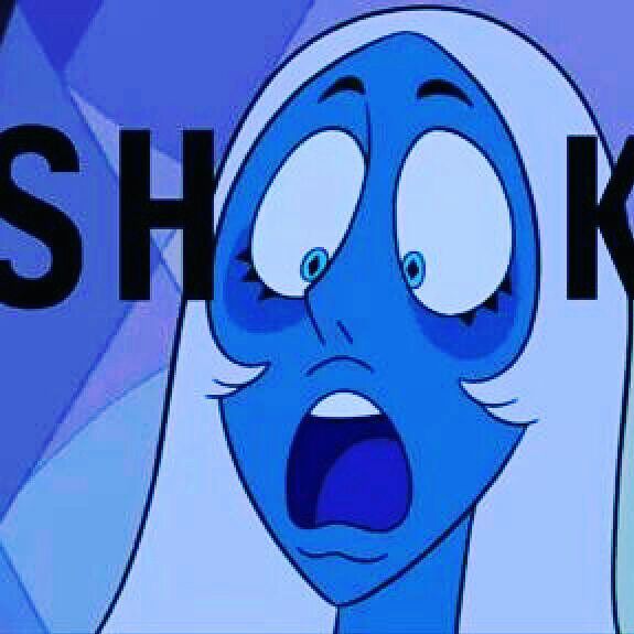 Blue diamond's shook... | The Gem Wars Amino Amino