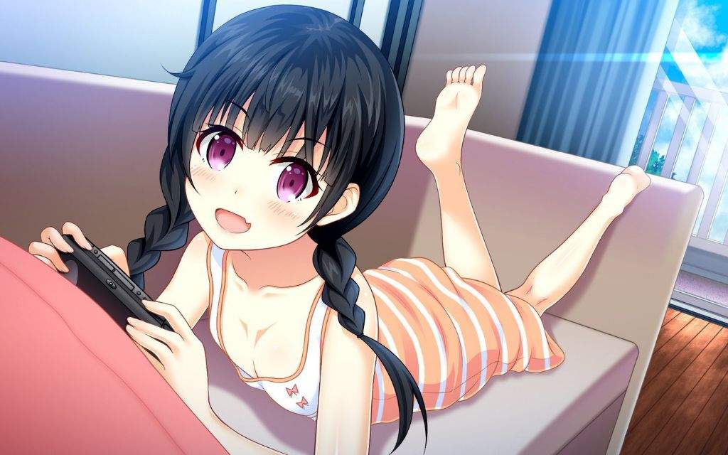 Solo pigtails hentai first time
