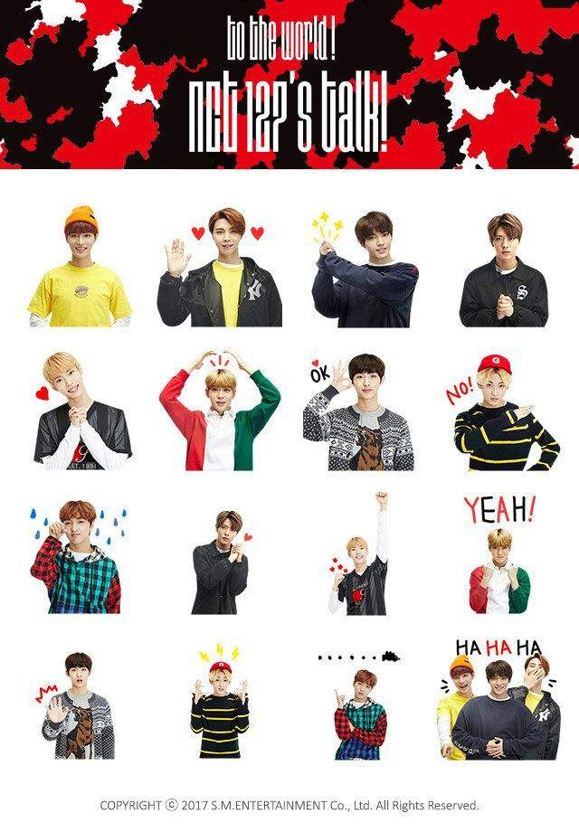  STICKERS  NCT   Amino