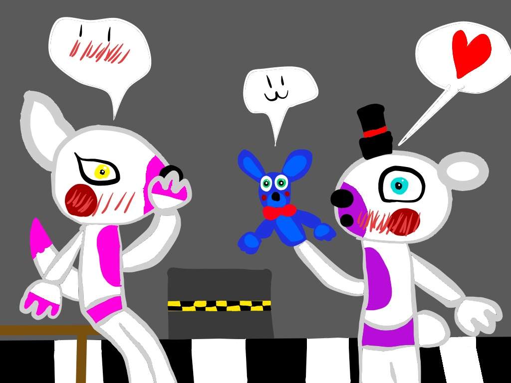 Funtime Freddy X Funtime Foxy Ship