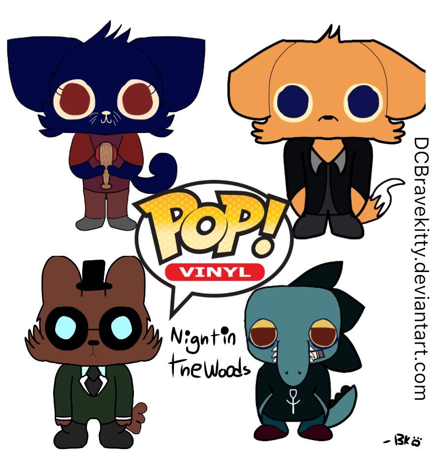 night in the woods funko pop