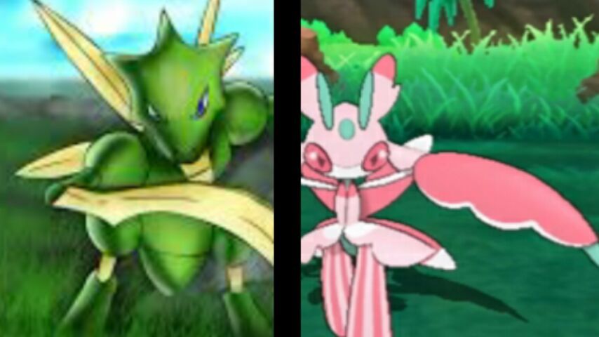 Lurantis Vs. Scyther | Pokémon Amino