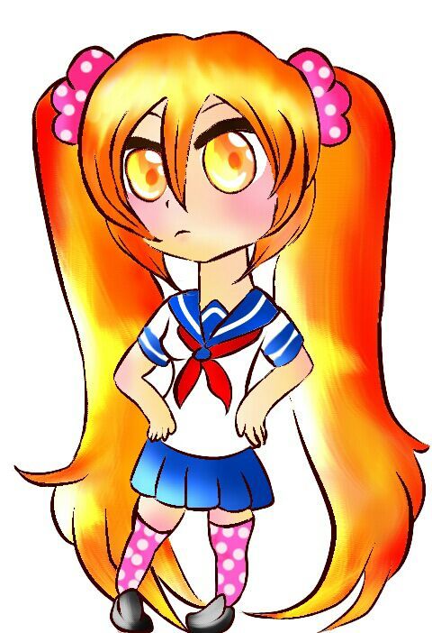 😡Dibujo digital de Osana Najimi Chibi 😡By mimishay13 | Yandere ...