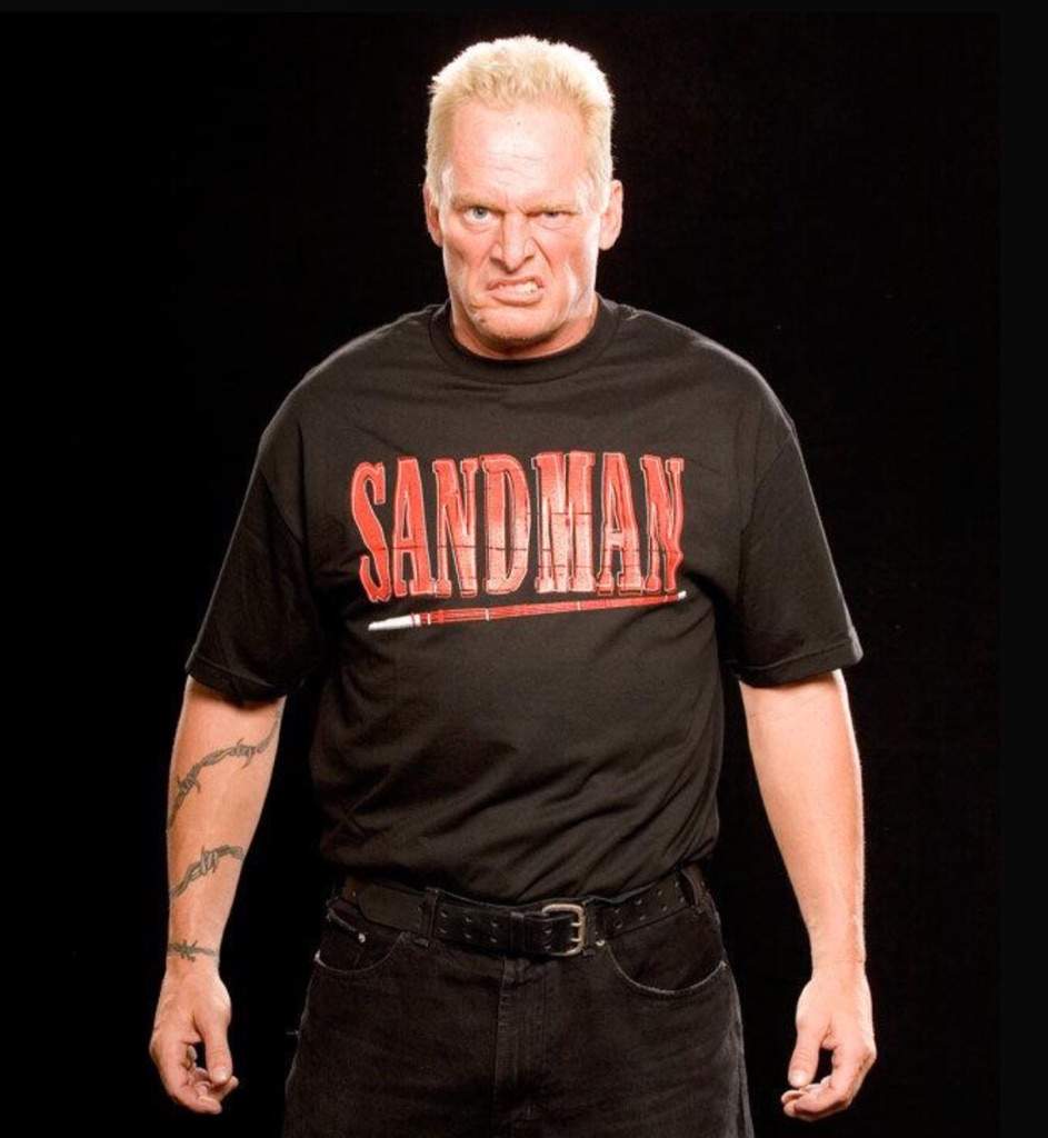 ecw sandman shirt