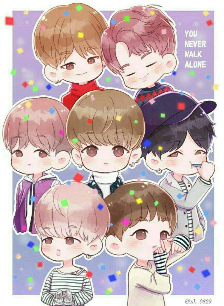  BTS  chibi    ARMY  s Amino