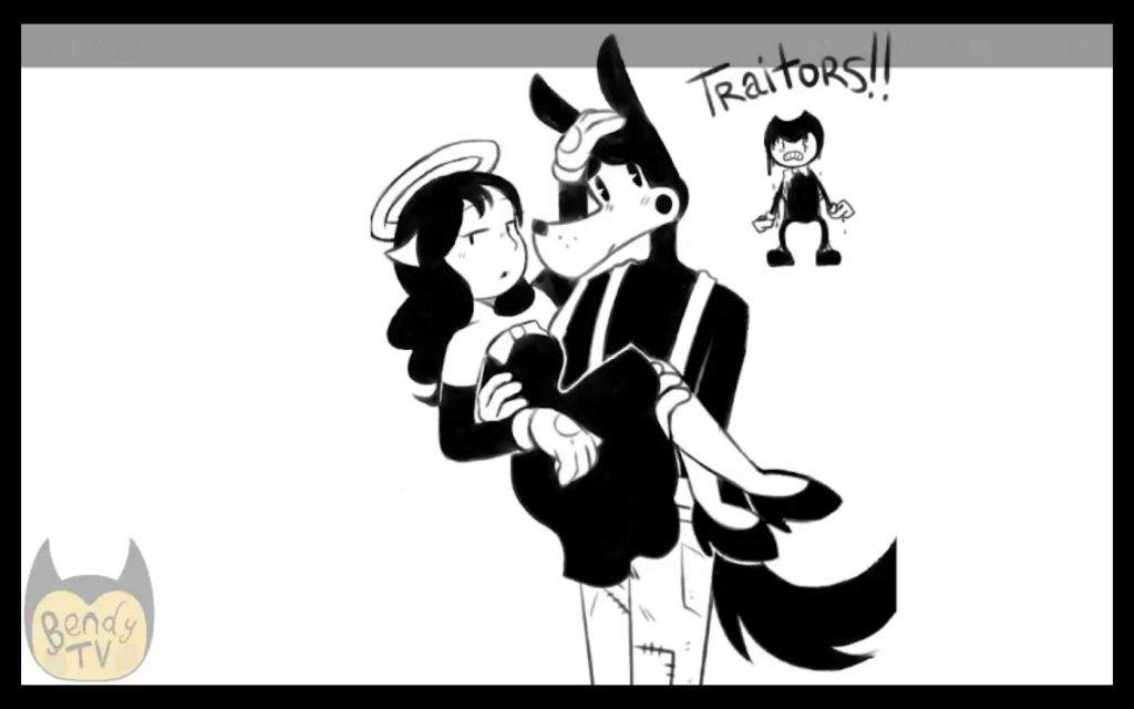 Boris x Alice Comic | Bendy and the Ink Machine Amino