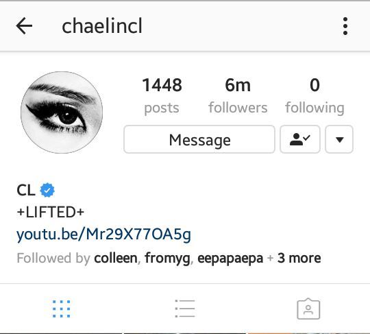 Cl Reached 6million Followers On Instagram Cl 씨엘 Amino