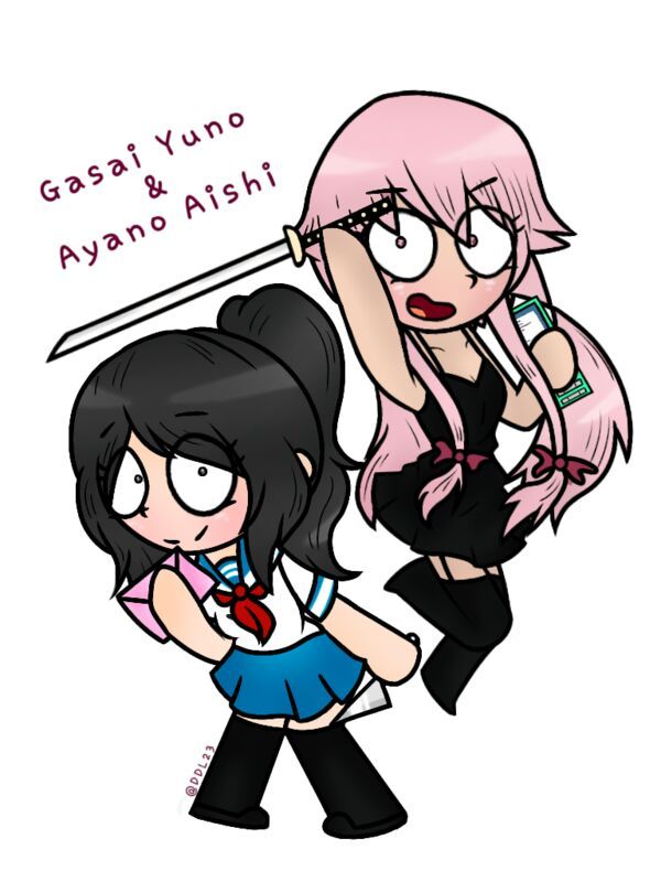 Ayano Aishi x Yuno Gasai Wiki BFF'SCrew Amino